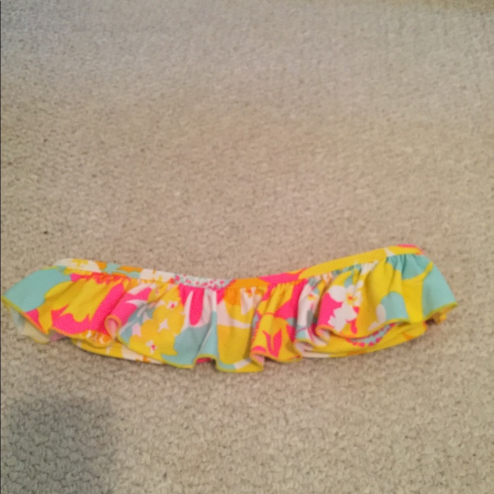 Tracy Feith bandeau top print ad item M